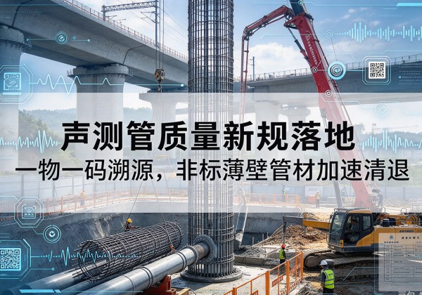 保靖声测管质量新规落地，一物一码溯源，非标薄壁管材加速清退